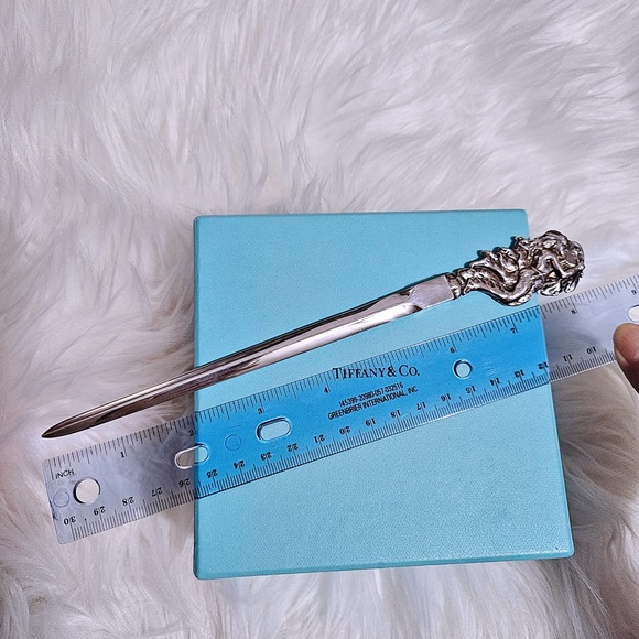 🩵SOLD🩵RARE Vintage Tiffany & Co. God 2-side Sterling Silver Letter Opener - Picture 6 of 6
